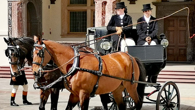 Kręcili scenę do „Wesela” na bryczce, którą jeździł prezydent Mościcki