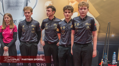 Obie drużyny Fortis Bilardu Kielce z kompletem zwycięstw w drugim zjeździe sezonu 2026 Bilardowej Ekstraklasy