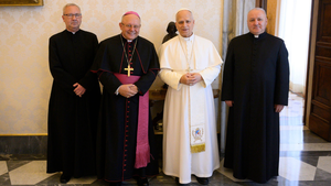 Arcybiskup Henryk Jagodziński spotkał się z papieżem