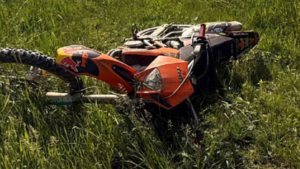 Wypadek na motocrossie. Kierowca był nietrzeźwy 