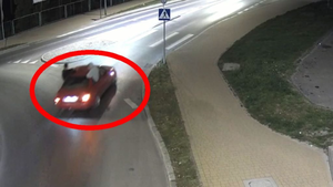Brawura młodego kierowcy… w oku kamery miejskiej