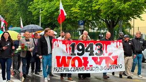 Kielczanie uczcili ofiary Rzezi Wołyńskiej. XIV Marsz Pamięci przeszedł ulicami miasta