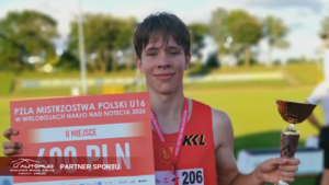 Bartłomiej Wawrzak został wicemistrzem Polski młodzików w wieloboju