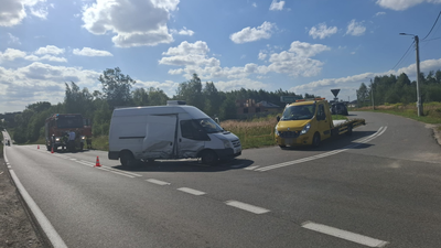 Utrudnienia na drodze w kierunku Kielc