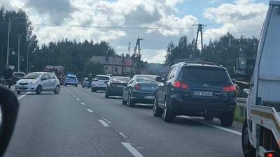 Wypadek w Świętej Katarzynie. Na miejscu lądował helikopter