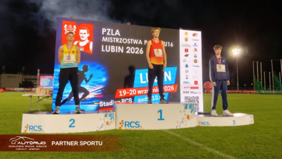 Młodzi lekkoatleci z naszego regionu zdobyli cztery medale w mistrzostwach Polski