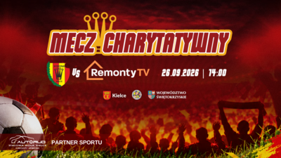 Byli piłkarze Korony Kielce zmierzą się z gwiazdami telewizji w meczu charytatywnym