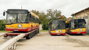 Pierwsze kieleckie autobusy dotarły do Winnicy