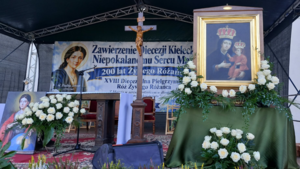 Trwa uroczystość zawierzenia diecezji kieleckiej Sercu Maryi