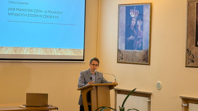 Pomagali mimo grożącej śmierci. Wykład o Polakach ratujących Żydów